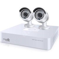 HomeGuard 2 Camera 1080p HD DVR CCTV System with 1TB HDD