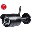 HomeGuard Wireless 1080P HD All Weather CCTV IP Camera with Night Vision - 1 Pack