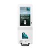 Hygiene Tech Digital Signage Screen with Hand Sanitiser - Plug &amp; Play USB