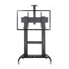 iBOARD IBTMSS658001 Height Adj Floor Stand for 65 70 84&quot;
