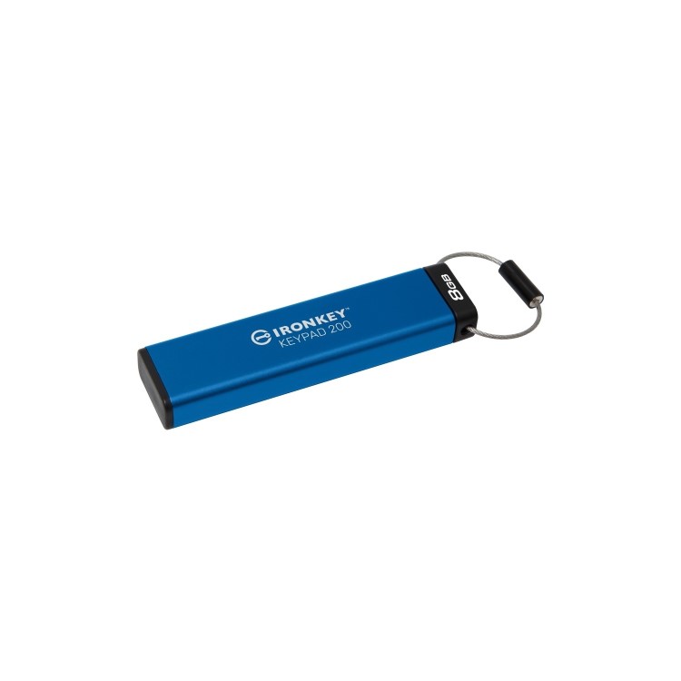 Kingston IronKey Keypad 200 8GB Encrypted USB 3.0 Flash Drive