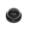 Dummy Dome CCTV Security Camera - Black