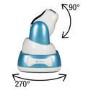 electriQ 480p Wifi Pet Monitoring Pan Tilt Zoom Camera with 2-way Audio & dedicated App - Blue