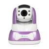 electriQ HD 720p Wifi Pet Monitoring Pan Tilt Zoom Camera with 2-way Audio &amp; dedicated App - Purple