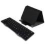 Triple Folding Mini Bluetooth Keyboard for Tablets and Phones With Free Case