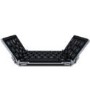 Triple Folding Mini Bluetooth Keyboard for Tablets and Phones With Free Case