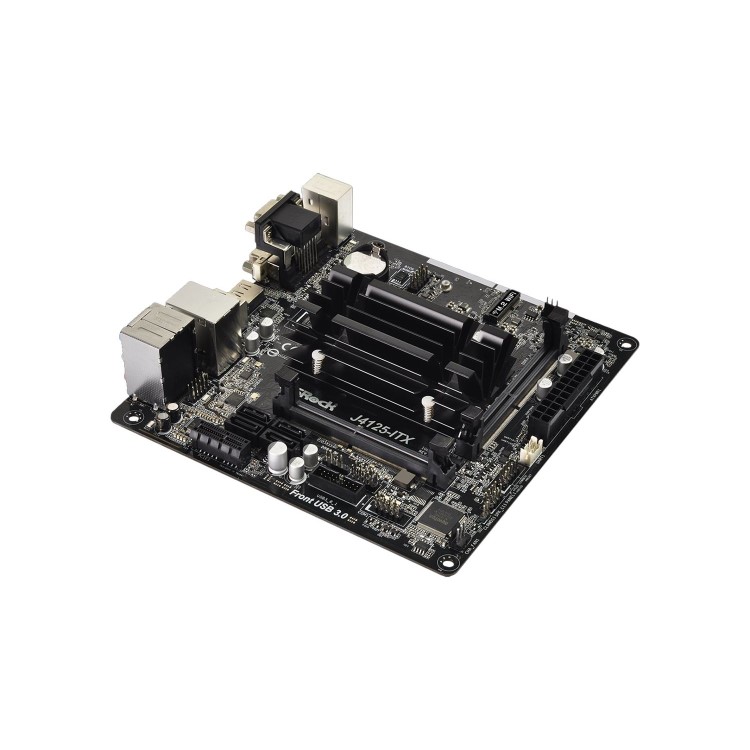 ASROCK Intel J4125-ITX Integrated Quad-Core J4125 Mini ITX Motherboard