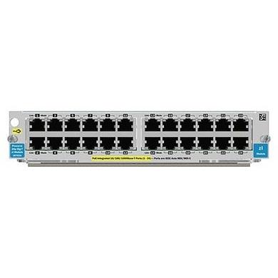 HP ProCurve Switch 5400zl 24p 10/100/1000 PoE Module - expansion module - 24 ports
