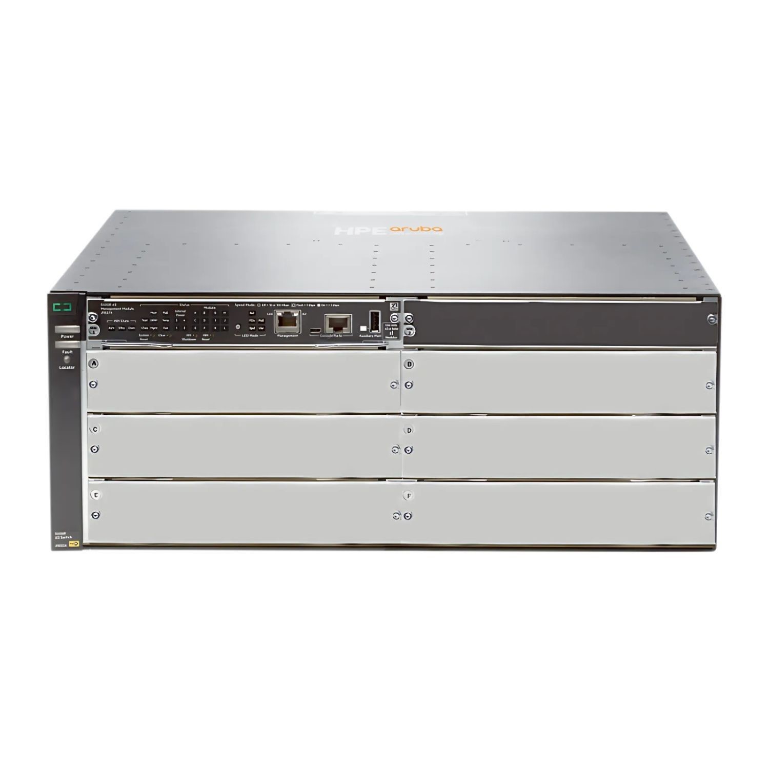 Hewlett Packard Grey Hpe Aruba 5406R Poe+ Rack-Mountable Managed Switch