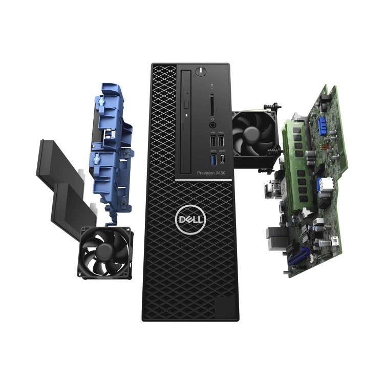 Dell Precision 3430 SFF Core i5-8500 8GB 1TB Windows 10 Pro Workstation PC