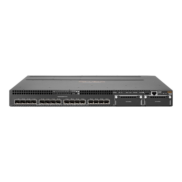 HPE Aruba 3810M 16SFP+ 2-slot Switch  16 x 10/100/1000 + 8 x 10 Gigabit SFP+