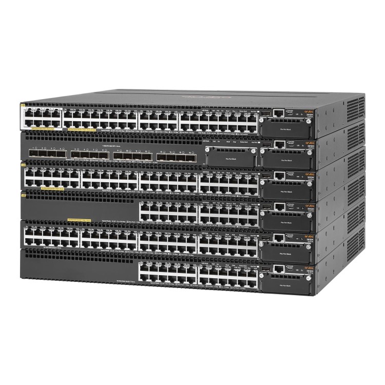 HPE Aruba 3810M 16SFP+ 2-slot Switch  16 x 10/100/1000 + 8 x 10 Gigabit SFP+