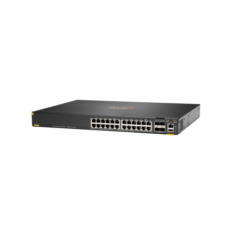 HPE Aruba Networking C-Port 6300 24G 24-Port Class4 PoE L3 Managed 1U Rack-mountable Switch 