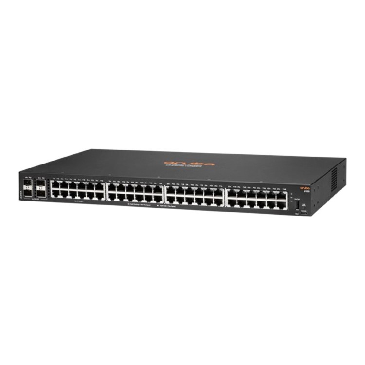 HPE Aruba Networking C-Port 6100 48G 52-Port Gigabit with SFP+ Managed Rack-mountable Switch