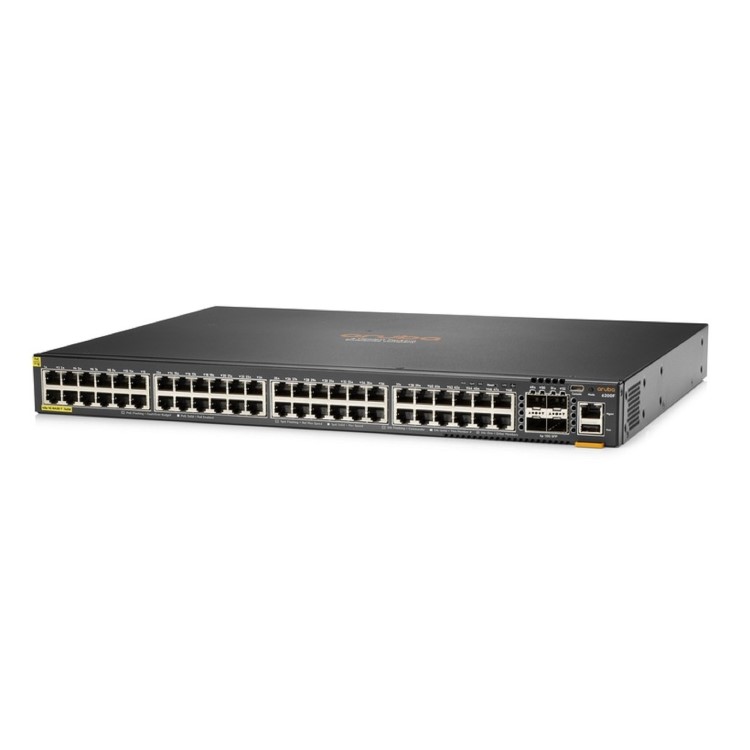 HPE Aruba Networking C-Port 6200F 48G 48-Port PoE with SFP+ L3 Managed Rack-mountable Switch 740W
