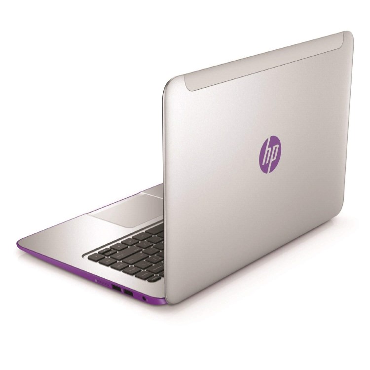 HP Stream 14 Quad Core 2GB 32GB SSD 14 inch Windows 8.1 Laptop in Purple & Silver