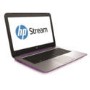 HP Stream 14 Quad Core 2GB 32GB SSD 14 inch Windows 8.1 Laptop in Purple & Silver