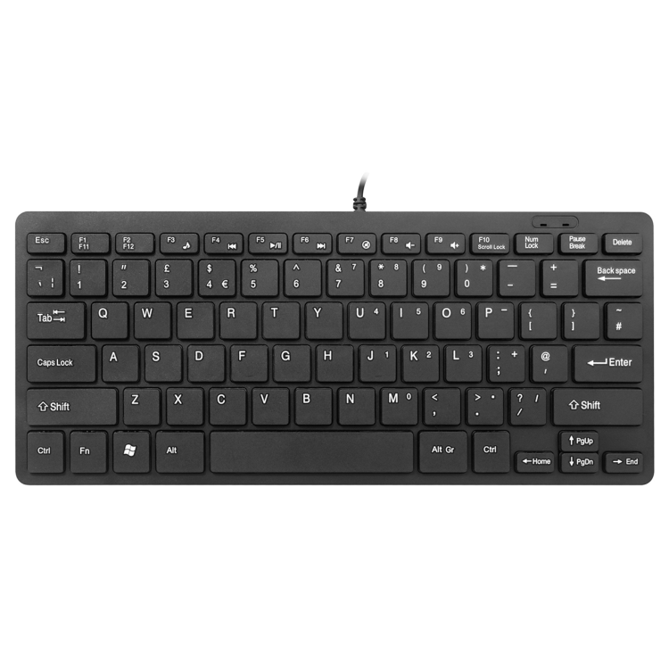 CiT WK-738 Premium Mini USB Black Keyboard