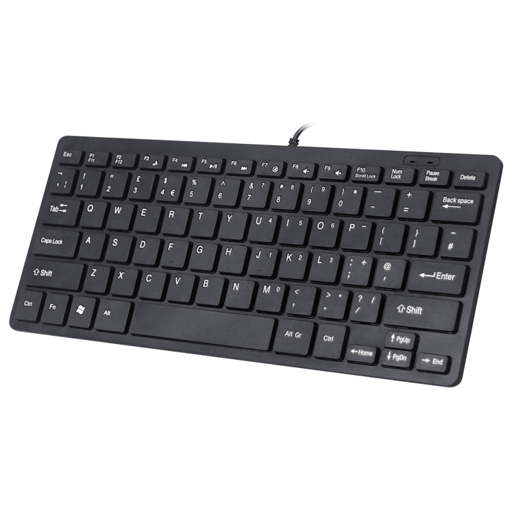 CiT WK-738 Premium Mini USB Black Keyboard