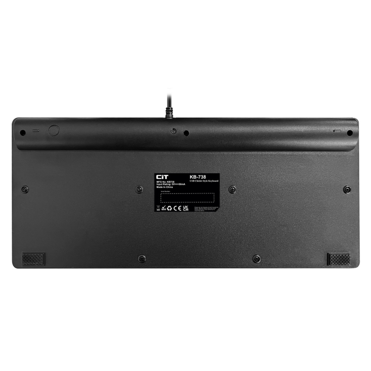 CiT WK-738 Premium Mini USB Black Keyboard