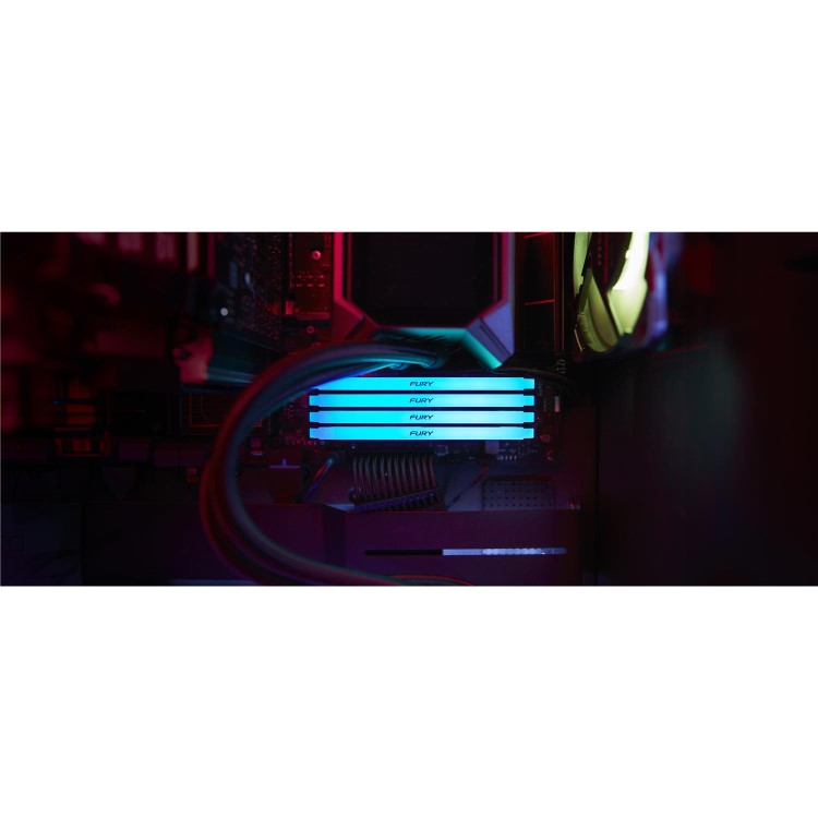 Kingston FURY Beast RGB 16GB (2x8GB) 3200MHz DDR4 Desktop Memory