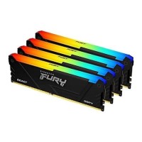 Kingston FURY Beast 128GB (4x32GB) DIMM 3600MT/s DDR4 Desktop Memory