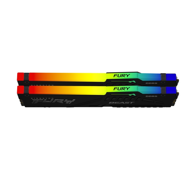 Kingston FURY Beast RGB 32GB (2x16GB) DIMM 5600MT/s DDR5 Desktop Memory