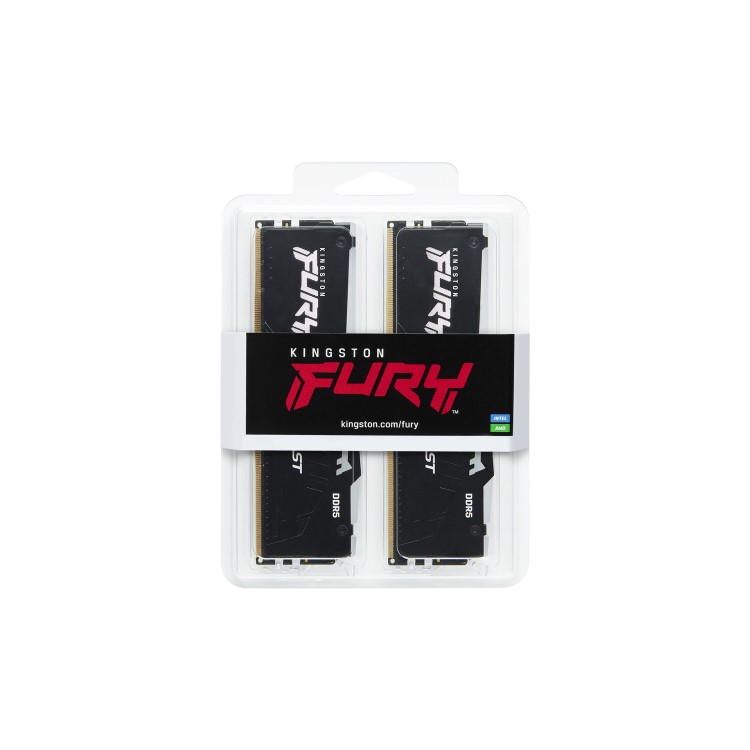 Kingston FURY Beast 32GB (2x16GB) DIMM 6000MT/s DDR5 Desktop Memory