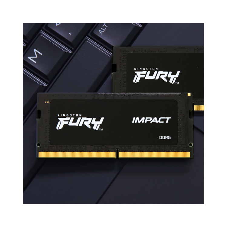Kingston FURY Impact 64GB (2x32GB) SO-DIMM 5600MHz DDR5 Laptop Memory