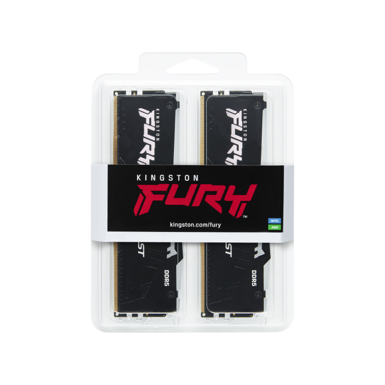 Kingston FURY Beast 64GB (2x32GB) DIMM 6000MHz DDR5 Desktop Memory