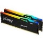 Kingston FURY Beast RGB 64GB (2x32GB) DIMM 6000MT/s DDR5 Desktop Memory