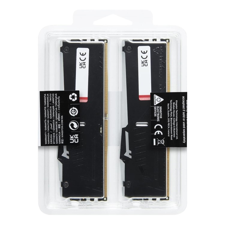 Kingston FURY Beast RGB 64GB (2x32GB) DIMM 6000MT/s DDR5 Desktop Memory