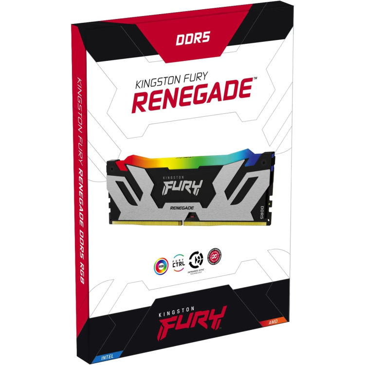 Kingston FURY Renegade 64GB (2x32GB) DIMM 6400MT/s DDR5 Desktop Memory