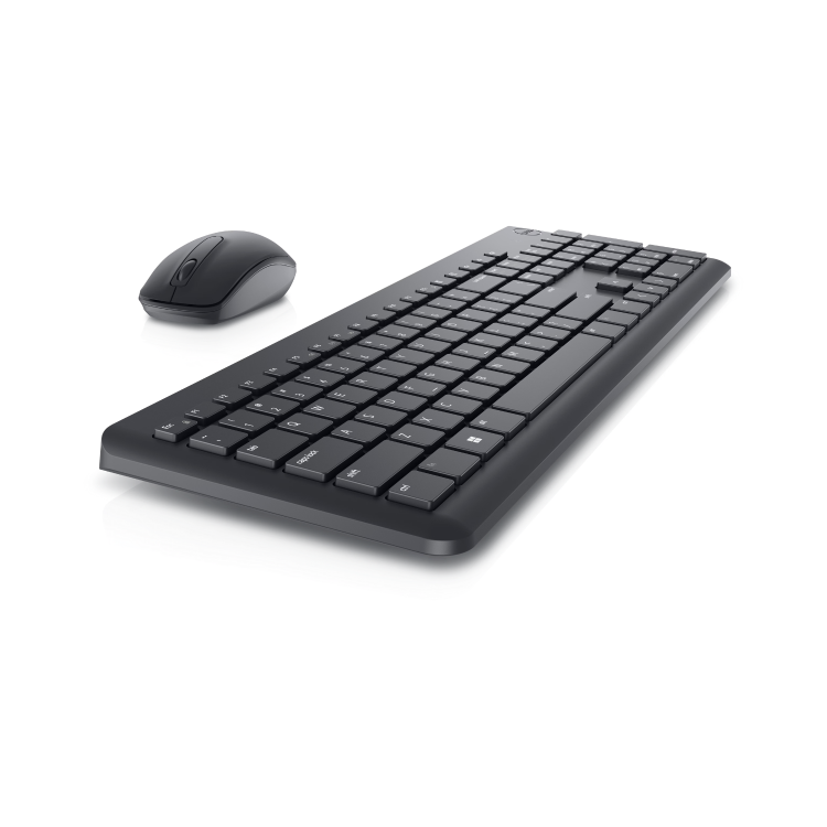Dell KM3322W Wireless Keyboard and Mouse Combo in Black