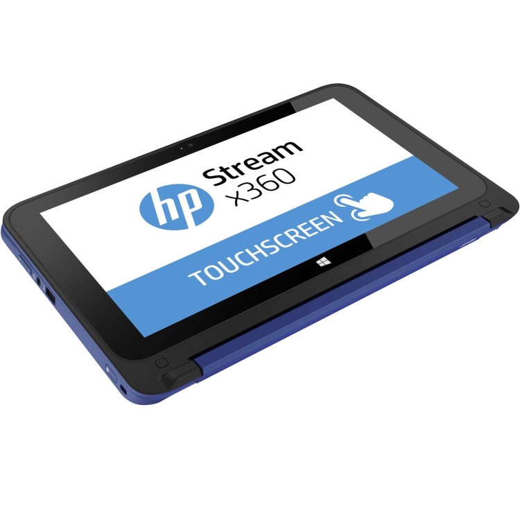 Hewlett Packard HP Stream X360 Celeron N2840 2GB 32GB SSD 11.6" HD LED Windows 8.1 Convertible Laptop Includes 1 Year Office 365