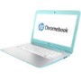 HP 14-x020na NVIDIA Tegra K1 2GB 16GB SSD 14 inch Chromebook Laptop in Silver & Turqouise