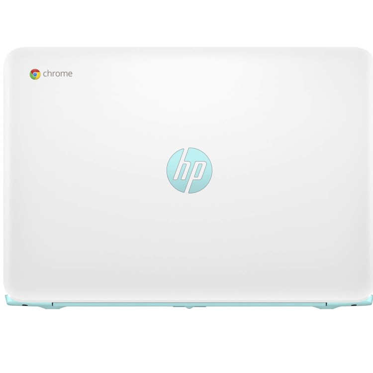 HP 14-x020na NVIDIA Tegra K1 2GB 16GB SSD 14 inch Chromebook Laptop in Silver & Turqouise