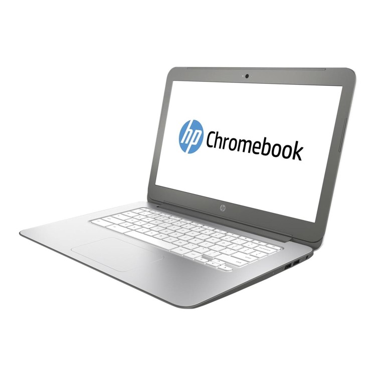 HP Chromebook 14-x023na 2GB 16GB SSD 14 inch Chromebook Laptop in White & Silver