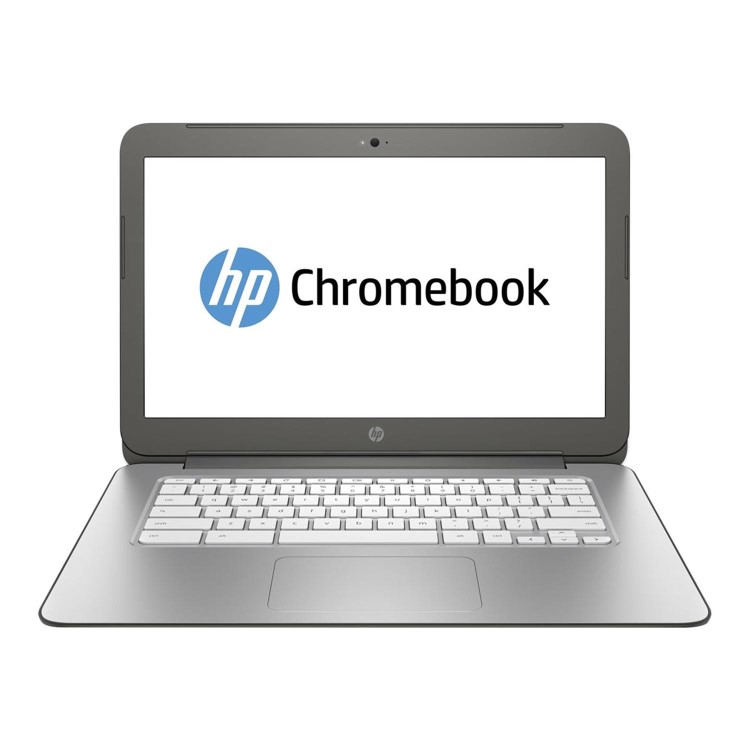 HP Chromebook 14-x023na 2GB 16GB SSD 14 inch Chromebook Laptop in White & Silver