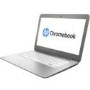 HP Chromebook 14-x023na 2GB 16GB SSD 14 inch Chromebook Laptop in White & Silver