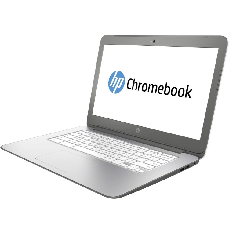 HP Chromebook 14-x023na 2GB 16GB SSD 14 inch Chromebook Laptop in White & Silver