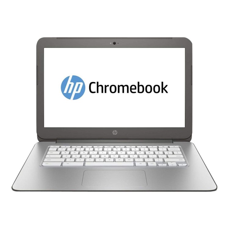 HP Chromebook 14-x023na 2GB 16GB SSD 14 inch Chromebook Laptop in White & Silver