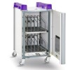 LapCabby 10V - 10 laptops or chromebooks up to 19&#39; - vertical storage 2 Sliding shelves