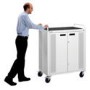 Bretford PowerCart30H 30 Bay Horizontal Charging Cart with intelligent charging  Fans 1000W x 650D x  1400mmH 120kg