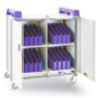 LapCabbyMini 32V - 32 Port Vertical Laptop Charging Trolley