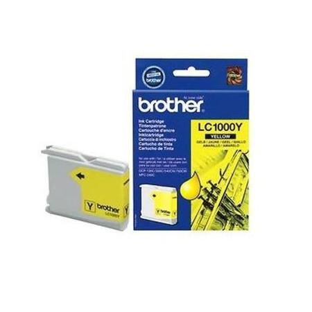Brother LC 1000Y Print Cartridge - Yellow