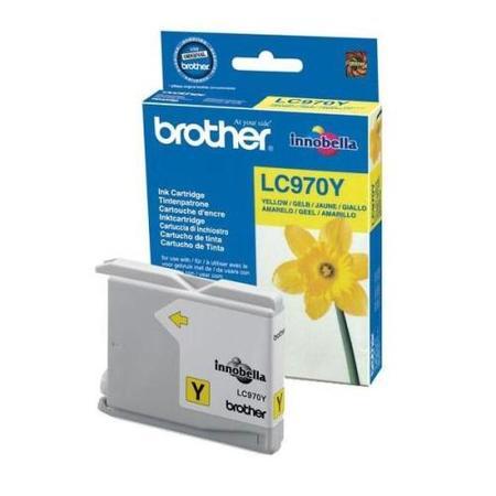 Brother LC 970Y Print Cartridge - Yellow 