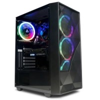 CyberpowerPC Eurus Intel Core i3-12100F NVIDIA GeForce RTX 3050 8GB RAM 500GB SSD Windows 11 Home Gaming PC 