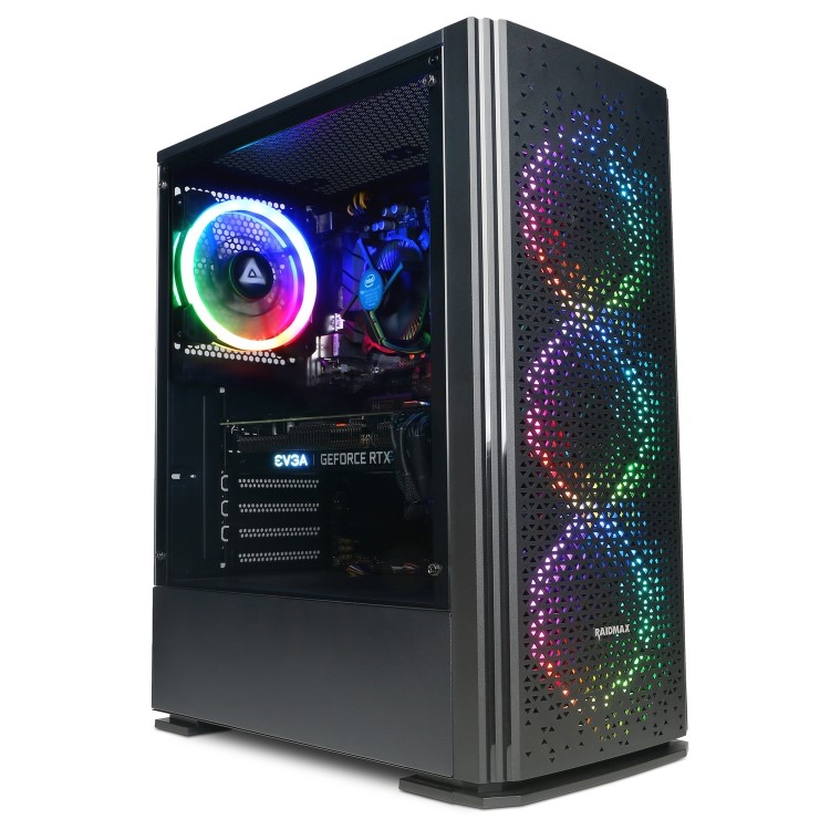 CyberpowerPC Blaze Intel Core i5-12400F NVIDIA GeForce RTX 3050 16GB RAM 500GB SSD Windows 11 Home Gaming PC