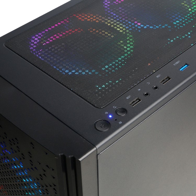 CyberpowerPC Blaze Intel Core i5-12400F NVIDIA GeForce RTX 3050 16GB RAM 500GB SSD Windows 11 Home Gaming PC